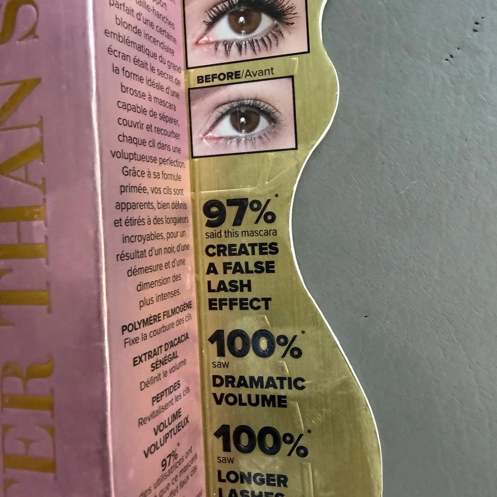 Too Faced Better Than S** Voluptuous Volume Mascara Black 0.27oz New in Box